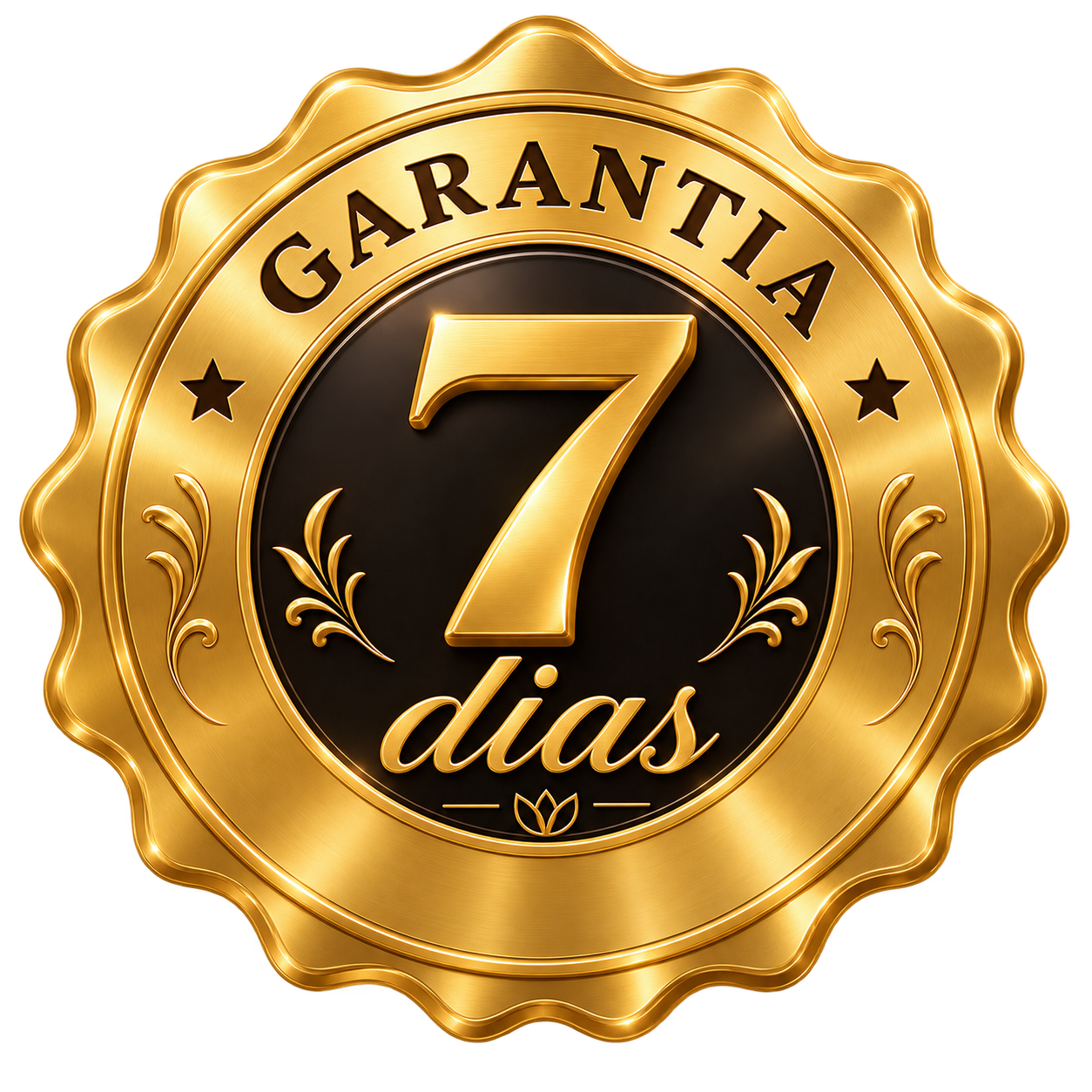 Garantia de 7 dias ou seu dinheiro de volta